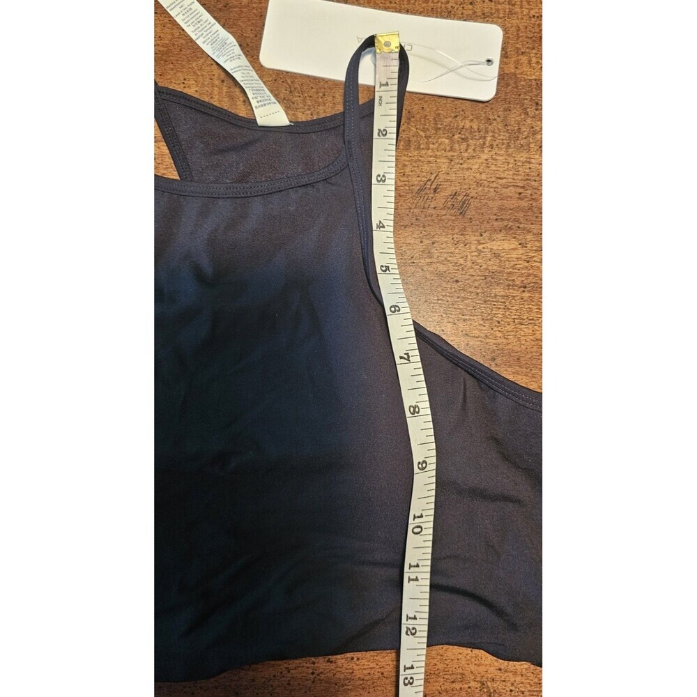 CRZ Yoga Sunshine High Neck Bikini Top Black Size S (4/6) NWT - Picture 12 of 12